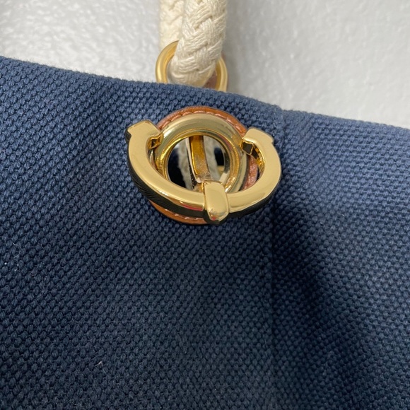 Michael Kors Blue Nautical Handbag - Picture 3 of 9